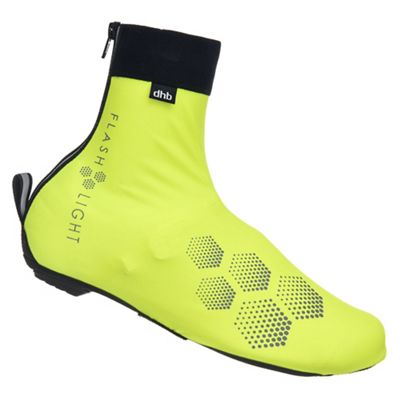 dhb Flashlight Overshoes - Fluro - S}, Fluro