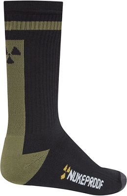 Calzini Nukeproof Blackline - Black-Khaki - S/M, Black-Khaki