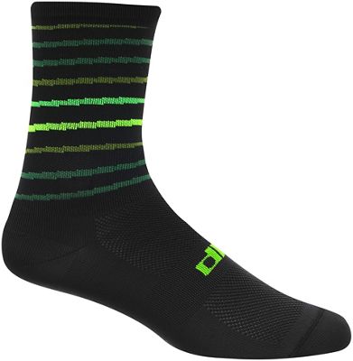 dhb Classic Sock - Momentum - Noir-Vert - M/L