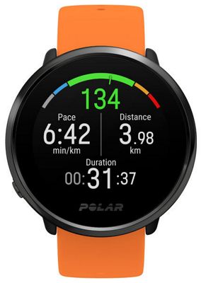 Polar Ignite GPS Watch with Silicone Strap 2019 - arancia, arancia