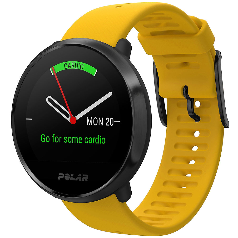 Montre GPS Polar Ignite (avec bracelet en silicone) 2019 - Yellow Silicone - M/L
