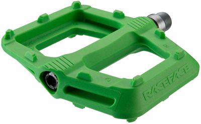 Race Face Ride Mountain Bike Pedals - Green, Green