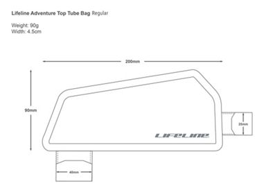 LifeLine Adventure Top Tube Bag