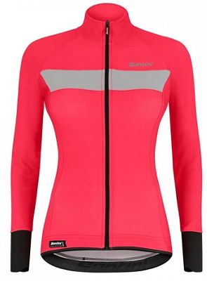 Santini Women's Vega H20 Jacket  - Granita - XL, Granita