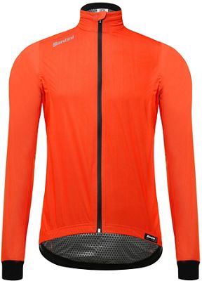 Santini Guard Rain Jacket - Orange Fluo - XXXL
