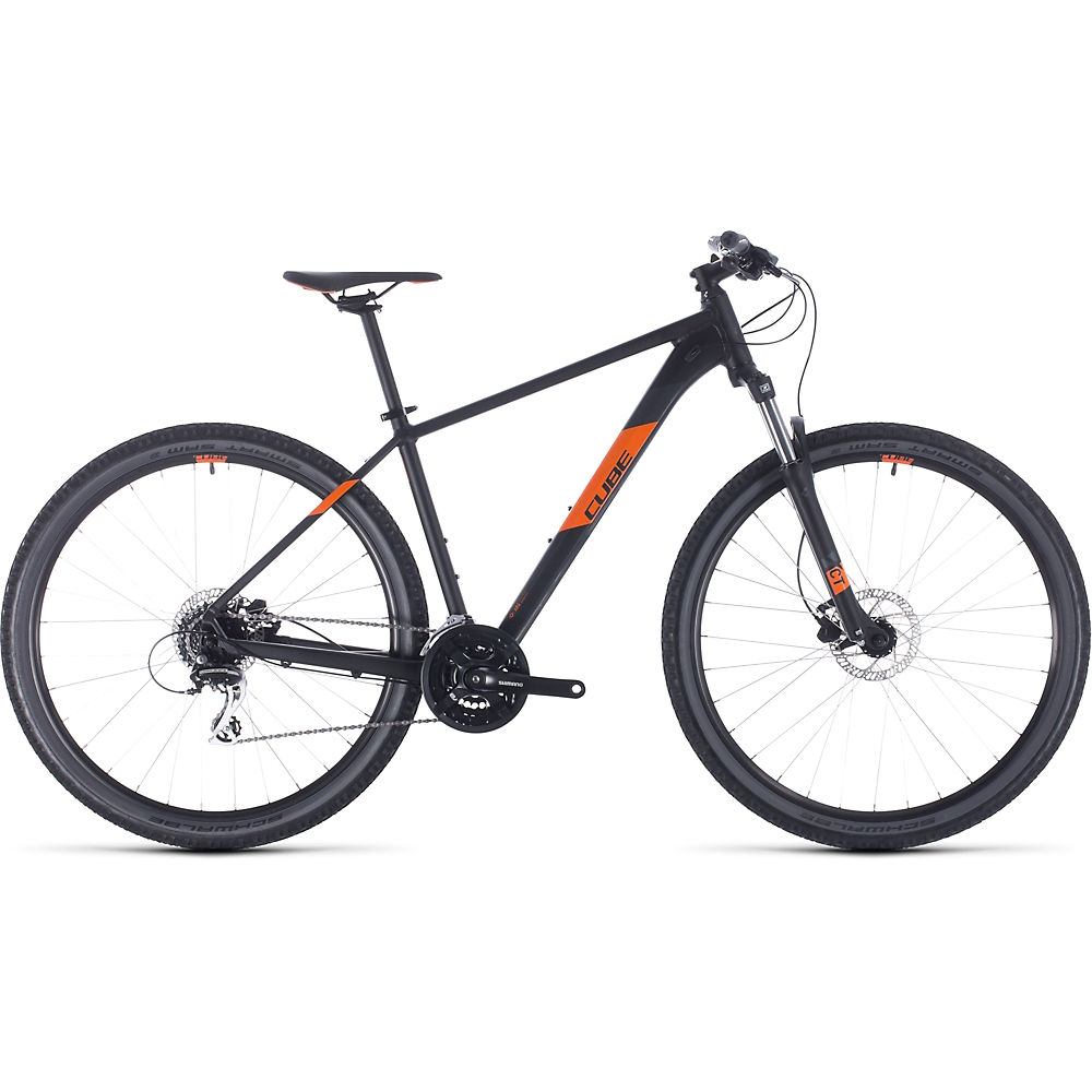 Cube Aim Pro 27.5 Hardtail Mountain Bike 2020 - Noir - Orange - 40cm (16)