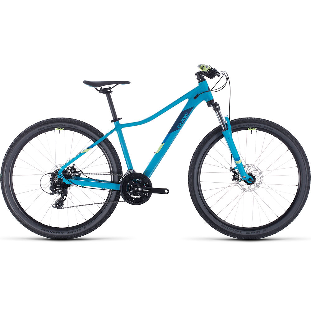 Cube Access WS 29 Womens Hardtail Bike 2020 - Bleu - Vert - 43cm (17)