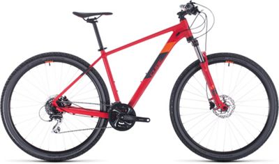 Cube Aim Race 29 Hardtail Mountain Bike 2020 - Red - Orange - 43cm (17)