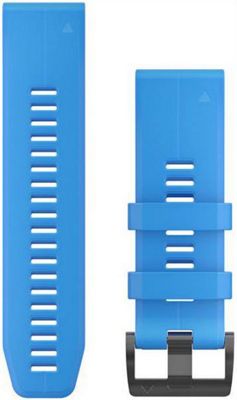 Garmin 26mm QuickFit Silicone Watch Band - Cyan Blue, Cyan Blue