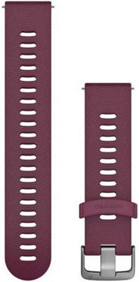 Garmin 20mm Quick Release Silicone Watch Band - Merlot