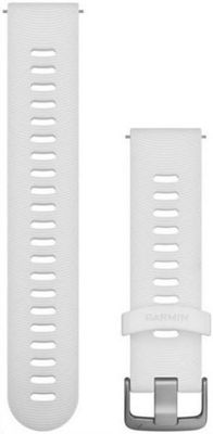 Garmin 20mm Quick Release Silicone Watch Band - Whtie, Whtie