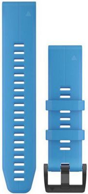 Garmin 22mm QuickFit Silicone Watch Band - Bleu cyan