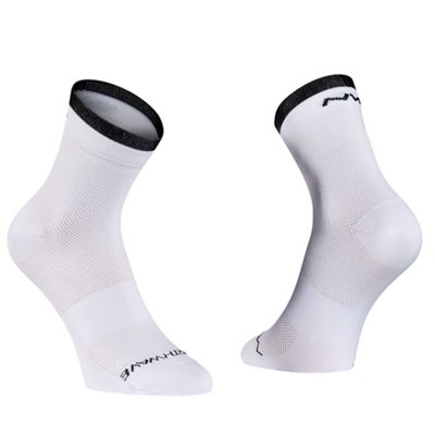Northwave Origin Socks  - Blanc-Noir - XS, Blanc-Noir