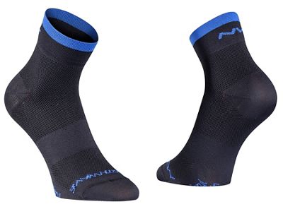 Northwave Origin Socks  - Noir/Bleu - XS, Noir/Bleu