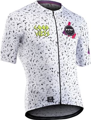 Northwave Vibes Short Sleeve Jersey  - Bianco, Bianco