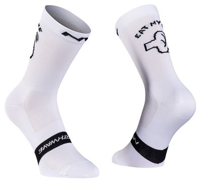 Northwave Eat My Dust Socks  - Blanc, Blanc