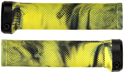 Brand-X Knurled Lock On Handlebar Grips - Camo - 135mm, Camo