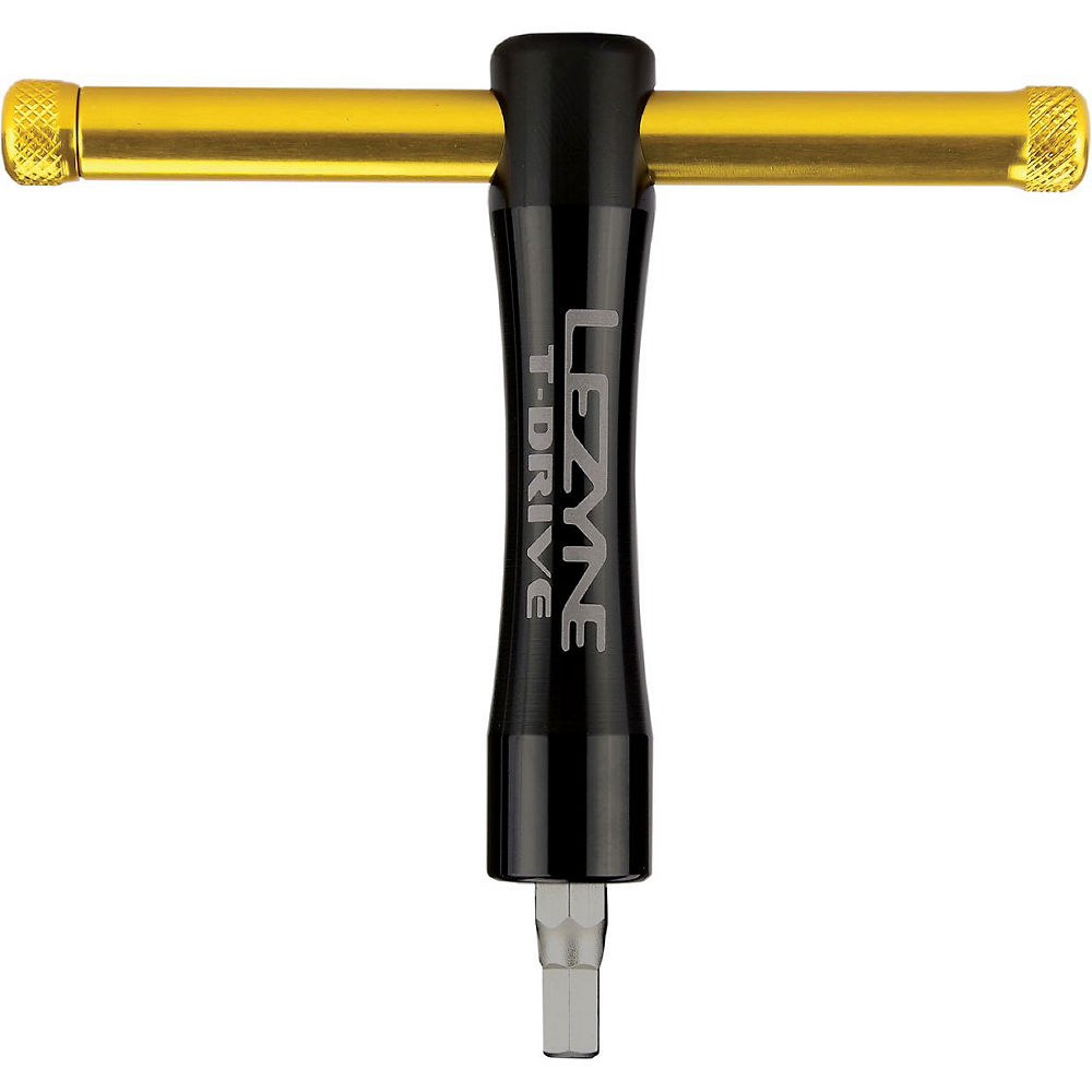 Lezyne T-Drive - Black-Nickel, Black-Nickel