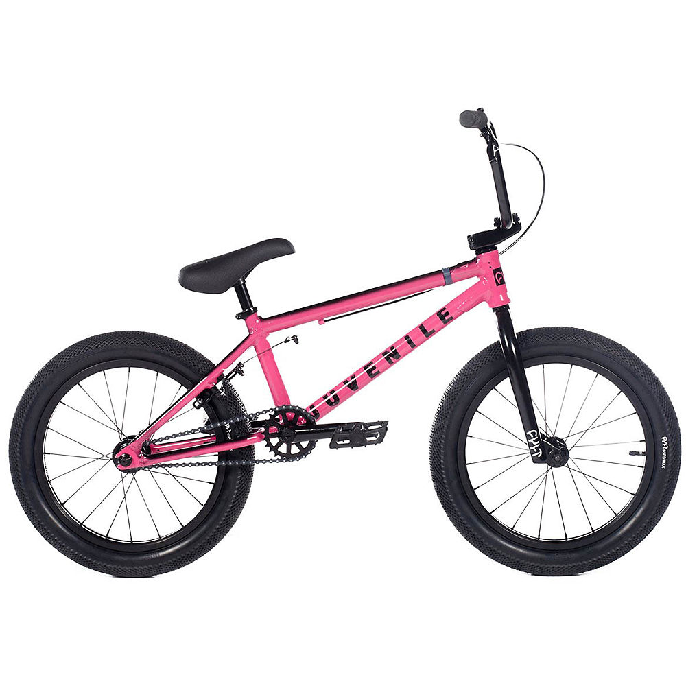Cult Juvenile 18 BMX Bike 2020 - Ruby Rouge - Noir