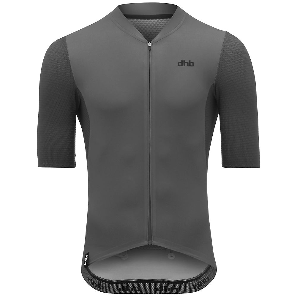 dhb Aeron Speed Short Sleeve Jersey - Gris - XXL, Gris