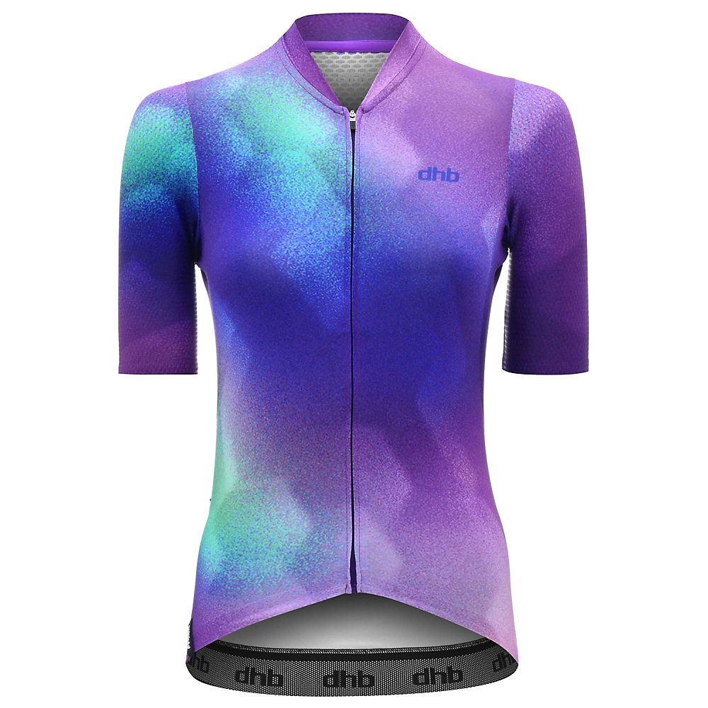 dhb Aeron Speed Womens SS Jersey - Bokeh - Violet - UK 12, Violet
