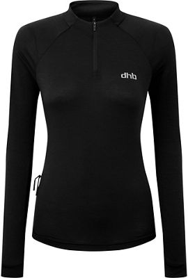 Maglia donna maniche lunghe dhb Flashlight - nero - UK 10, nero
