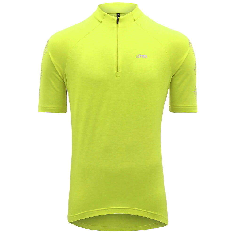 dhb Flashlight Short Sleeve Jersey - Fluro Yellow - M}, Fluro Yellow