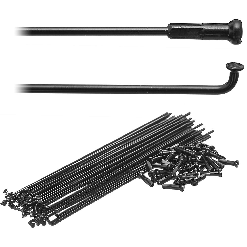 Circle BMX Stainless Steel Spokes - Noir