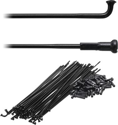 Proper Double Butted Spokes - Noir
