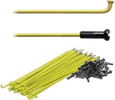 Image of Proper Double Butted Spokes - Jaune, Jaune