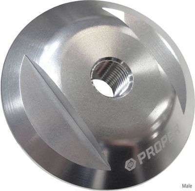 Proper BMX Front Hubguard - Silver - 10mm, Silver