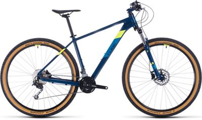 Cube Aim SL 27.5 Hardtail Bike 2020 - Blueberry - Flashyellow - 36cm (14)