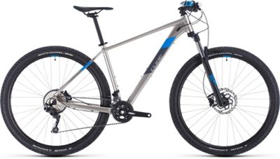 Cube Attention 29 Hardtail Bike 2020 - Titanium - Blue - 53cm (21), Titanium - Blue
