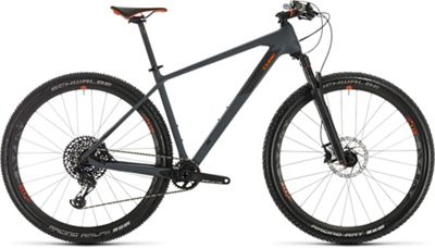 Cube Reaction C:62 Race 29 Hardtail Bike 2020 - Grey- Orange - 48cm (19)