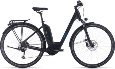 Cube Touring Hybrid One Easy Entry E-Bike 2020 - Noir - Bleu - 50cm (19.5)