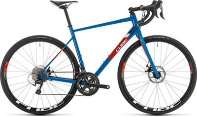 Cube Attain Race Road Bike 2020 - blu - rosso - 56cm (22), blu - rosso