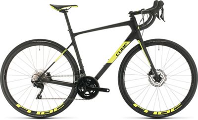Cube Attain GTC Race Road Bike 2020 - Carbone - Flash Jaune - 60cm (23.5)