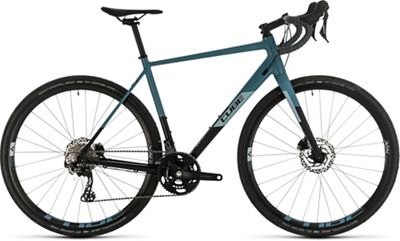 Cube Nuroad Race Road Bike 2020 - Black - Greyblue - 56cm (22)