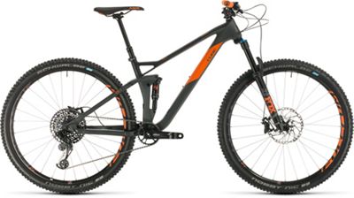 Cube Stereo 120 HPC TM 29 Suspension Bike 2020 - Gris - Orange - 51cm (20)