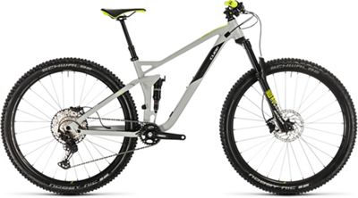 Cube Stereo 120 Race 29 Suspension Bike 2020 - Gris - Jaune - 51cm (20)