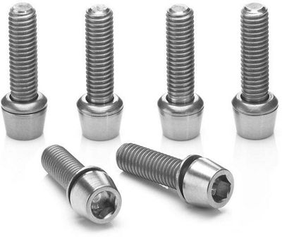 Ritchey Stainless Steel Stem Bolt Set (6 Parts) - Silver, Silver