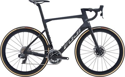 Fuji Transonic 1.1 Disc Road Bike 2020 - Satin Carbon - Chrome - 56cm (22)