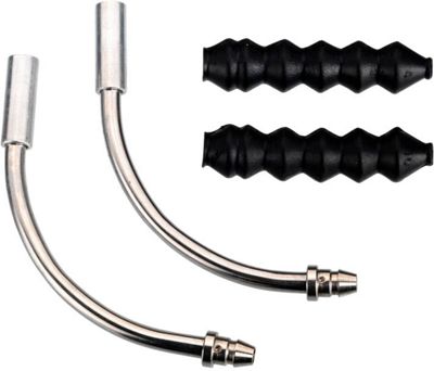 BBB BCB-91 VeePipe Inner Brake Cable Guides - Silver - 2 Piece Set, Silver