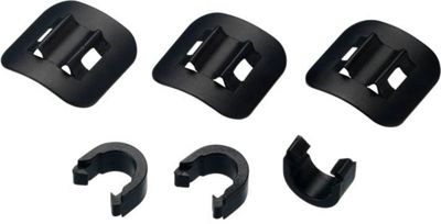 BBB BCB-94 HydroGuide Cable Guide Stickers - Black - 3 Piece Set}, Black