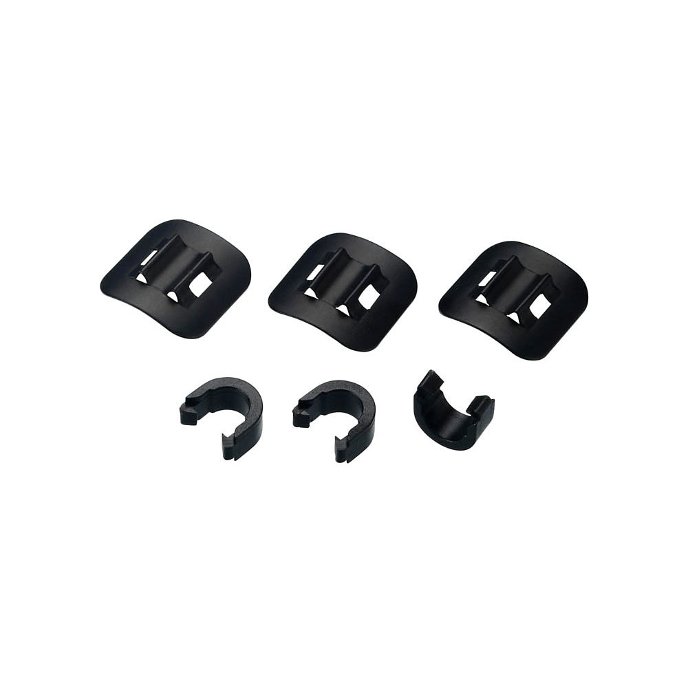 BBB BCB-94 HydroGuide Cable Guide Stickers - Black - 3 Piece Set}, Black
