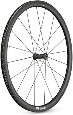 DT Swiss PRC 1400 Straight Pull Front Wheel 35mm - Carbon - 100mm, Carbon