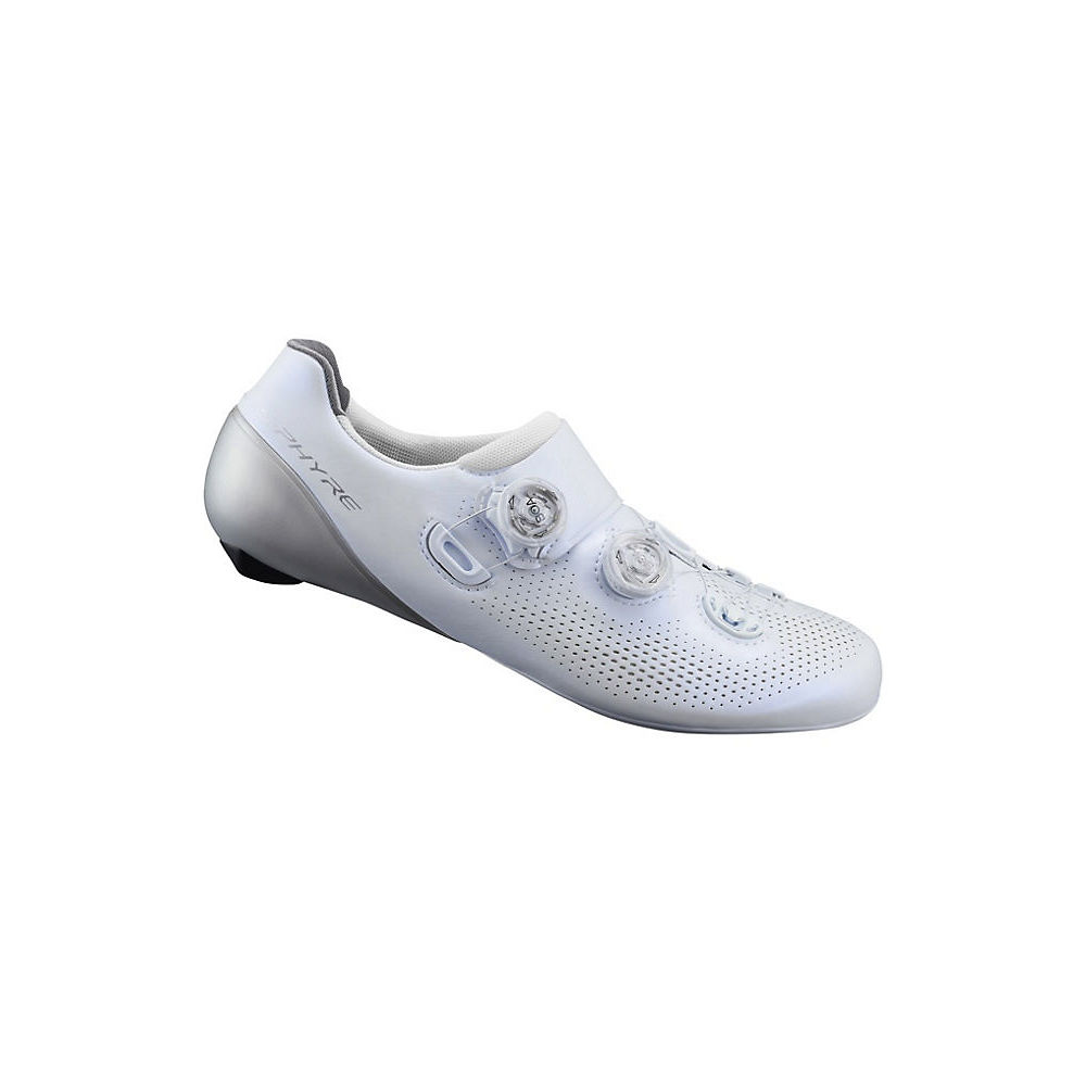Shimano RC9 SPD-SL S-Phyre Road Shoes 2020 - White - EU 46, White