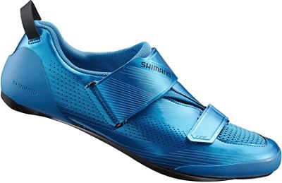 Shimano TR9 SPD-SL Triathlon Shoes 2020 - Blue - EU 43}, Blue