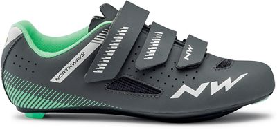 Northwave Women's Core Road Shoes 2020 - Anthra-Light Green - EU 40, Anthra-Light Green