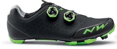 Northwave Rebel MTB Shoes 2020 - Noir-Vert - EU 42, Noir-Vert